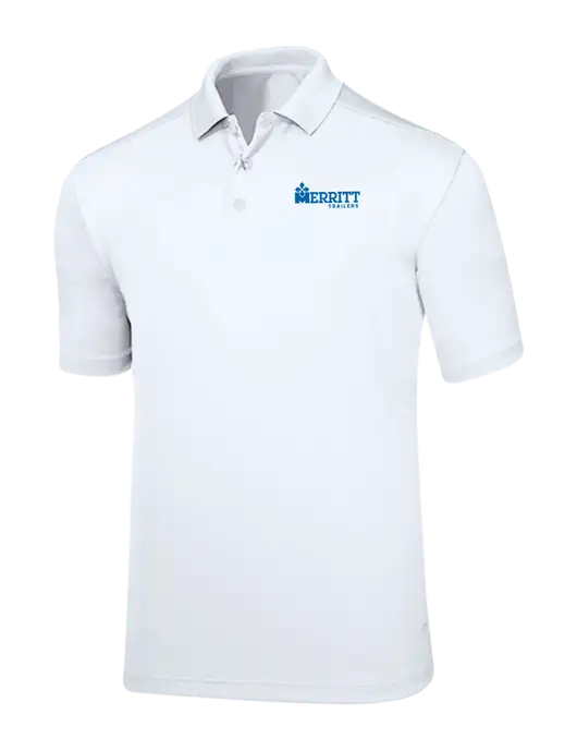 Callaway Core Bright White Performance Polo w/Merritt Trailers Logo