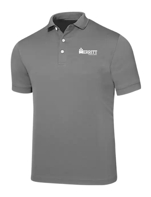 Callaway Ottoman Medium Grey Polo w/Merritt Trailers Logo