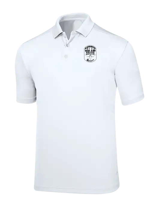 Callaway Core Bright White Performance Polo w/Cattle Drive Logo