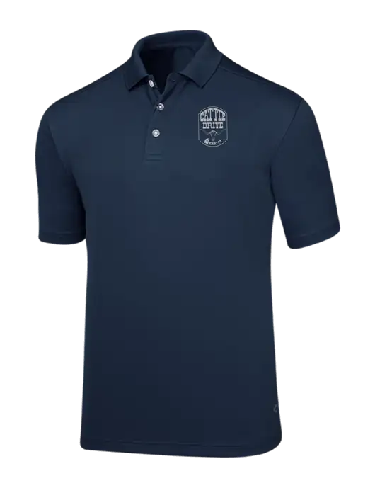Callaway Core Navy Performance Polo w/Cattle Drive Logo