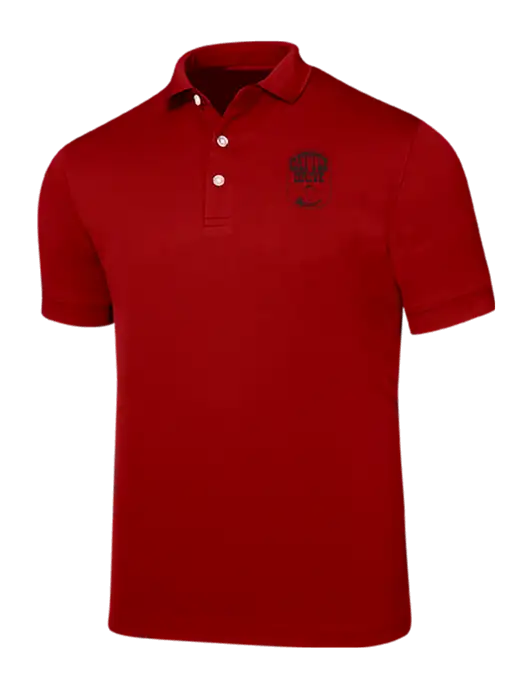 Callaway Ottoman Red Polo w/Cattle Drive Logo