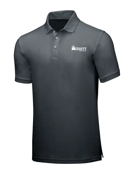 Dark Grey Core Classic Pique w/Merritt Trailers Logo