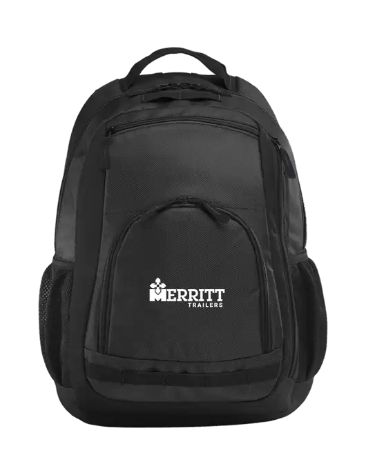 Xtreme Dark Grey/Black/Black Backpack w/Merritt Trailers Logo